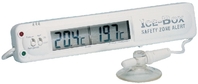 LCD-Thermometer Kühlraumhermometer. Einstellbarer Alarm für hohe und niedrige