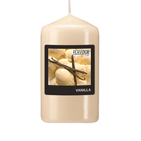 Flavour by GALA Duft-Stumpenkerze Ø 58 mm · 110 mm creme - Vanilla von Flavour