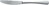 Menümesser SYLVIA, Chromstahl, poliert, Länge: 20,4 cm
