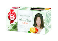 Herabat TEEKANNE White Tea Citrus, 20 kopert