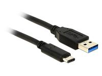 DELOCK USB3.1 Kabel C -> A St/St 0.50m schwarz