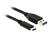 DELOCK USB3.1 Kabel C -> A St/St 0.50m schwarz
