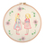 Embroidery Kit with Hoop: Friends for Ever