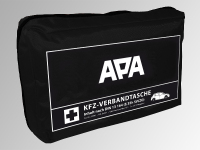 KFZ-Verbandtasche, nach DIN 13164, schwarz