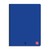 PLEIN CIEL Cahier piqûre 24x32cm 48 pages grands carreaux Seyès 90g. Couverture polypro Bleu