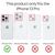 NALIA Klares Hybrid Case mit Kette für iPhone 13 Pro, Transparent Anti-Gelb Robust Verstärkte Ecken Hardcase & Silikon Rahmen, Stoßfeste Schutzhülle & Handy-Schnur Pink