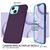 NALIA Set [3-in-1] MagPower Case Silicone compatible con iPhone 14 Custodia [compatible con MagSafe] & 2x Vetro Prottetivo del Display, Easy Clean Senza-Impronte Digitali Cover ...