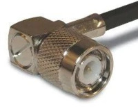 TNC Stecker 50 Ω, RG-8X, LMR-240, Belden 9258, Lötanschluss, abgewinkelt, 122414