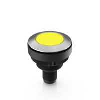 LED-Signalleuchte, 28 V, gelb, Einbau-Ø 30.3 mm, LED Anzahl: 1