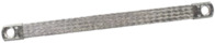 Masseband, konfektioniert, Kupfer, verzinnt, 6,0 mm², (L x B) 310 x 11 mm, Loch-