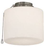 CasaFan 1B BN ZYLINDER GESCHL. Mennyezeti ventilátor lámpa Opálüveg (fényes)