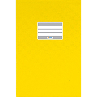 Protège-cahier PP A4 jaune opaque