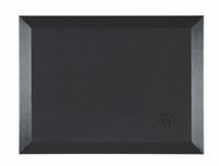Bi-Office Kamashi Tram Black Foam Noticeboard Aluminium Frame 600x450mm