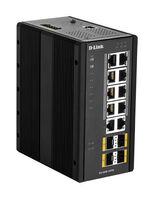 14 Port L2 Managed Switch with 10 x 10/100/1000BaseT(X) ports (8 PoE) & 4 x 100/1000BaseSFP ports Netwerk Switches