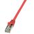 1m Cat.5e F/UTP networking cable Red Cat5e F/UTP (FTP)