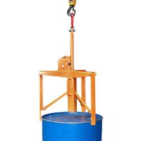 Drum gripper with 3-point clamping system