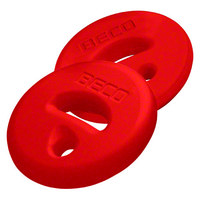 BECO Aqua-Disc SZ Aquafitness Aquagymnastik Powerfitness Auftriebshilfe, 2 Stk, Rot