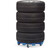 fetra® Reifen-Roller "TYRE TROLLEY", Ladefläche Ø 630 mm, 120 kg Tragkraft, TPE-Räder Ø 75 mm