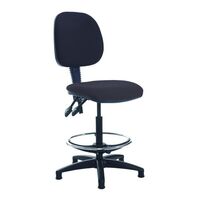 Draughter chair with folding back