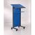 Coloured panel front lectern, blue