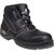 Black safety boots