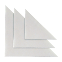 Busta autoadesiva TR 10 - triangolare - PVC - 10 x 10 cm - trasparente - Sei Rota - conf. 10 pezzi