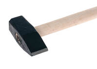 Steinspalthammer Hart-/Weichgestein, mit Stiel, 5000 g