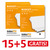20 Pack SoldanPlus Büropapier BUDGET, DIN A4, 80 g/m², Pack: 500