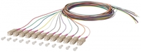 Metz OpDAT Pigtail SC-PC 150N1CO0020E OM4 12Farben 2,0m Multimodefaser G50/125