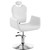Profesjonalny fotel fryzjerski kosmetyczny obrotowy LIVORNO Physa biały