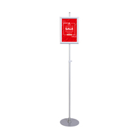 Info Stand / Extendable Poster Stand "Como" | A4 (210 x 297 mm) portrait