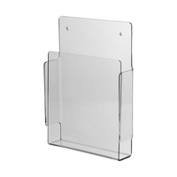 Leaflet Dispenser / Leaflet Hanger / Wall-Mounted Leaflet Holder "Inn" | A4 46 mm
