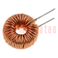 Inductor: wire; THT; 120uH; 2A; 100mΩ
