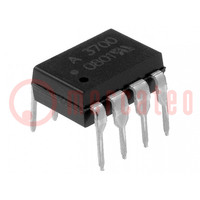 Optokoppler; THT; Ch: 1; OUT: Transistor; DIP8; 6kV/μs
