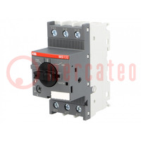 Motor breaker; 9kW; 208÷690VAC; for DIN rail mounting; IP20