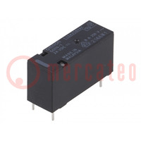 Relay: electromagnetic; SPDT; Ucoil: 24VDC; Icontacts max: 8A; PCB