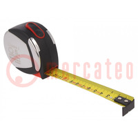 Measuring tape; L: 5m; Width: 25mm; measure