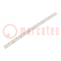 LED tape; white neutral; 2216; 24V; LED/m: 280; 10mm; white PCB