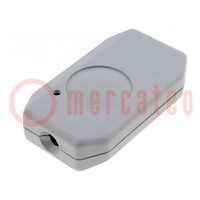 Enclosure: for remote controller; X: 38mm; Y: 65mm; Z: 16mm