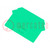End plate; green; Width: 1mm; polyamide; -25÷120°C; UL94V-0; ZUG