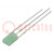 Diode: CRD; double,common anode; TO92; 3.5÷70V; 13÷18mA; 0.46W