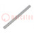 Cilindrische pen; roestvrij staal A2; BN 684; Ø: 3mm; L: 40mm