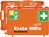 Erste-Hilfe-Koffer "Direkt" - Orange, 21 x 31 x 13 cm, ABS-Kunststoff, Handwerk
