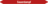 Mini-Rohrmarkierer - Sauerdampf, Rot, 0.8 x 10 cm, Polyesterfolie, Seton, Weiß
