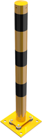 Modellbeispiel: Absperrpfosten -Bollard- Ø 76 mm allseitig neigbar (Art. 476npbg)