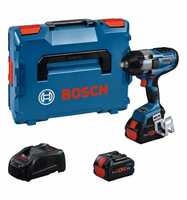 Bosch Akku-Drehschlagschrauber BITURBO GDS 18V-1000, incl. 2x Akku ProCORE 5,5 Ah, Schnellladegerät, L-BOXX