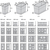 Tabelle zu NINKA hulladékgyűjtő eins2vier/eins2fünf, 21 liter, 210x275x420mm, sötétszürke