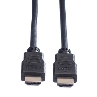 VALUE Kábel HDMI + Ethernet, A-A, M/M, 20 m, fekete