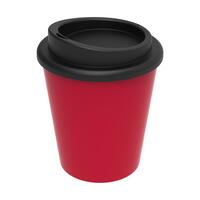 Artikelbild Coffee mug "Premium" small, standard-red/black