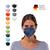Detailansicht Atemschutzmaske "Colour" FFP2 NR, 10er Set, anthrazit